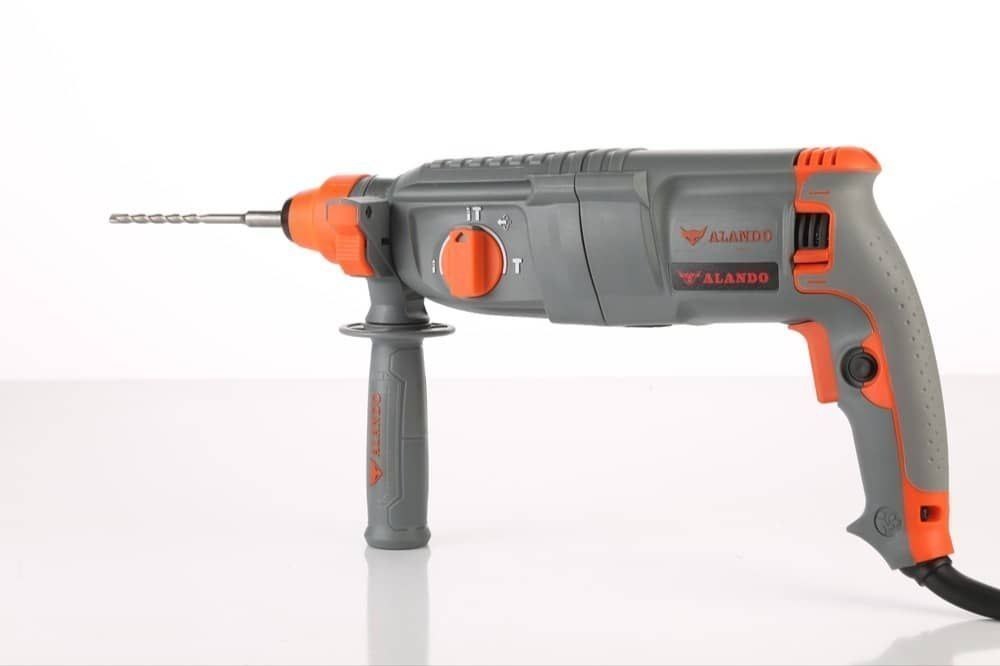 دریل بتن کن آلاندو مدل AL1221 سه کاره با ۴۰۰۰ ضربه در دقیقه