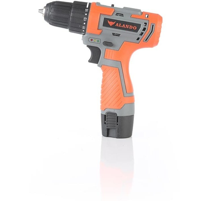 دریل شارژی آلاندو مدل AL-1311 با باتری ۱۲ ولت