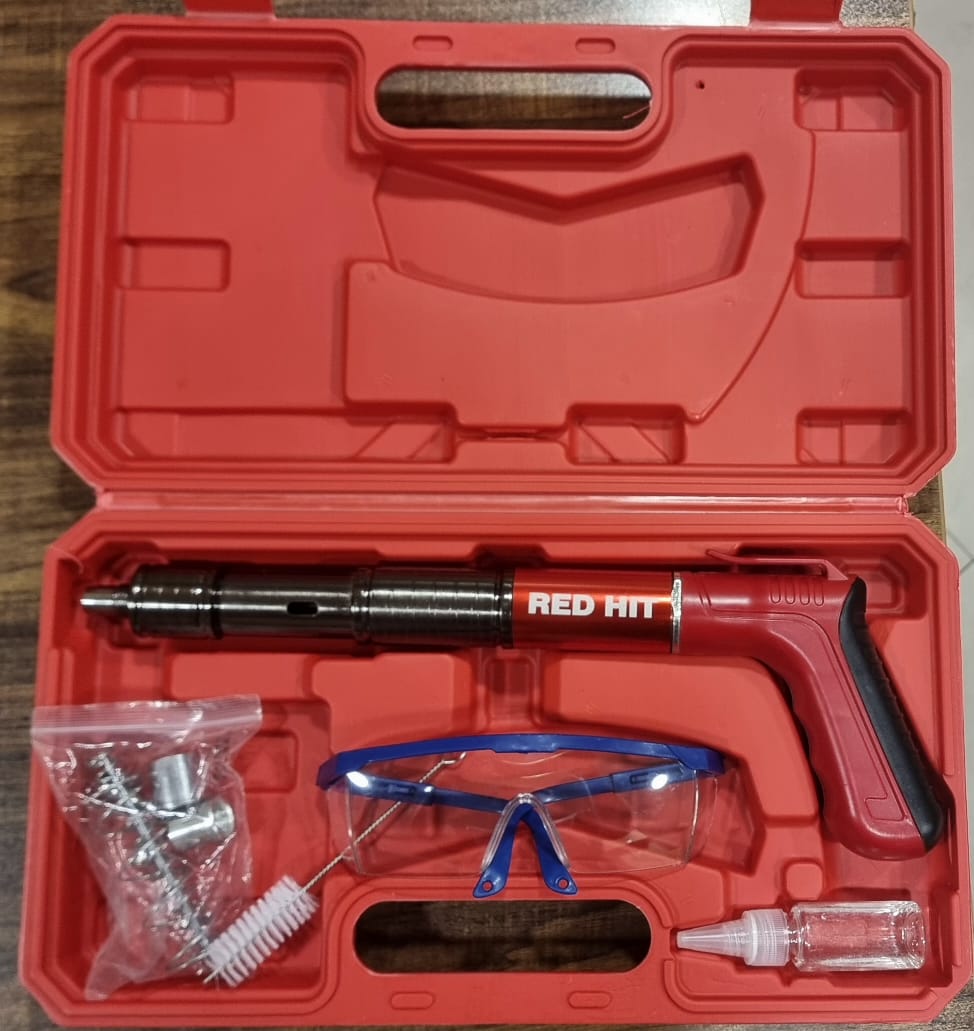 تفنگ میخکوب  رد هیت تمام استیل