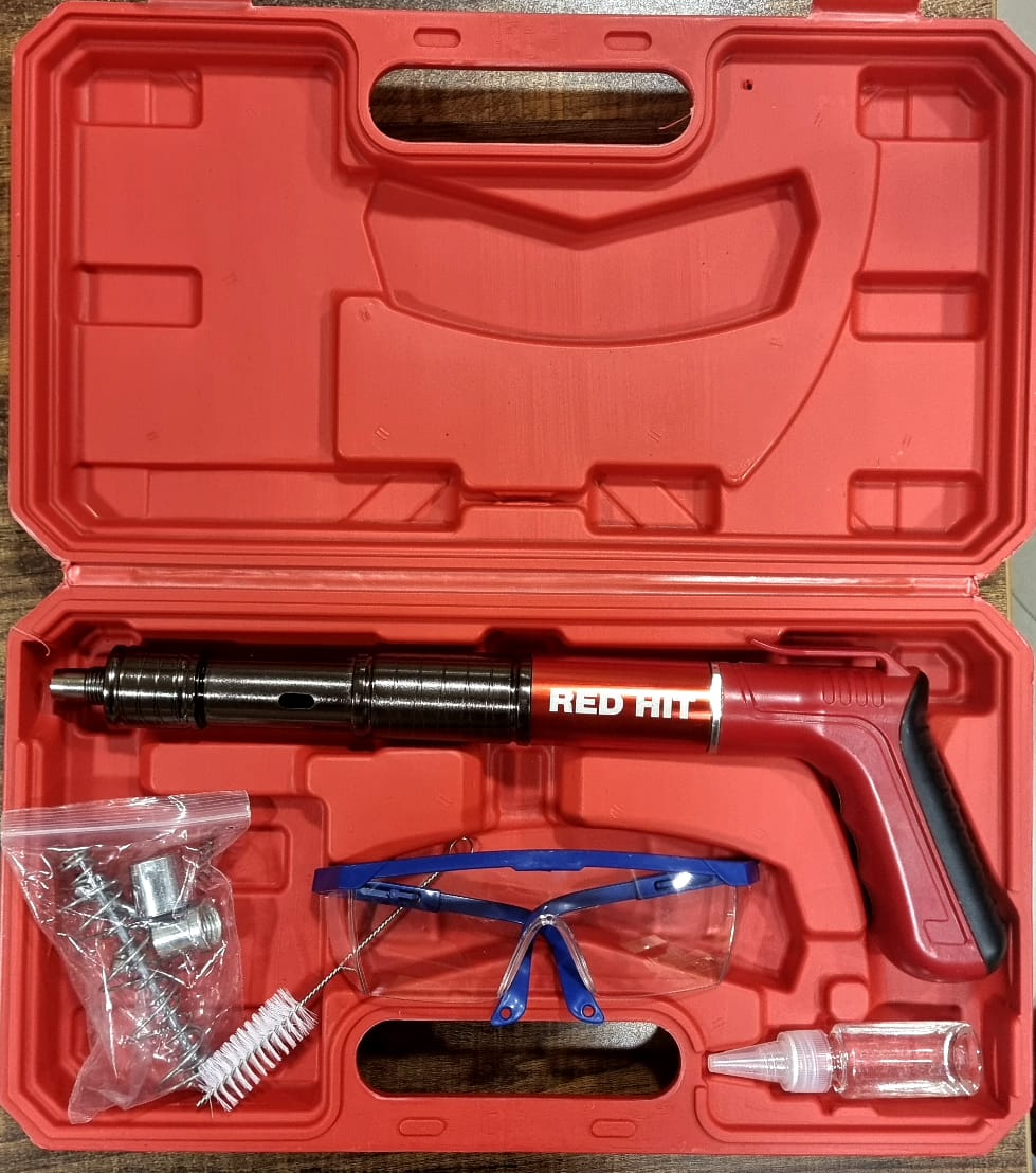 تفنگ میخکوب  رد هیت تمام استیل