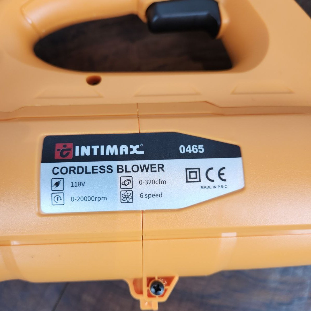 بلوور شارژی اینتیمکس مدل 0465 با باتری بزرگ و دیمر دار