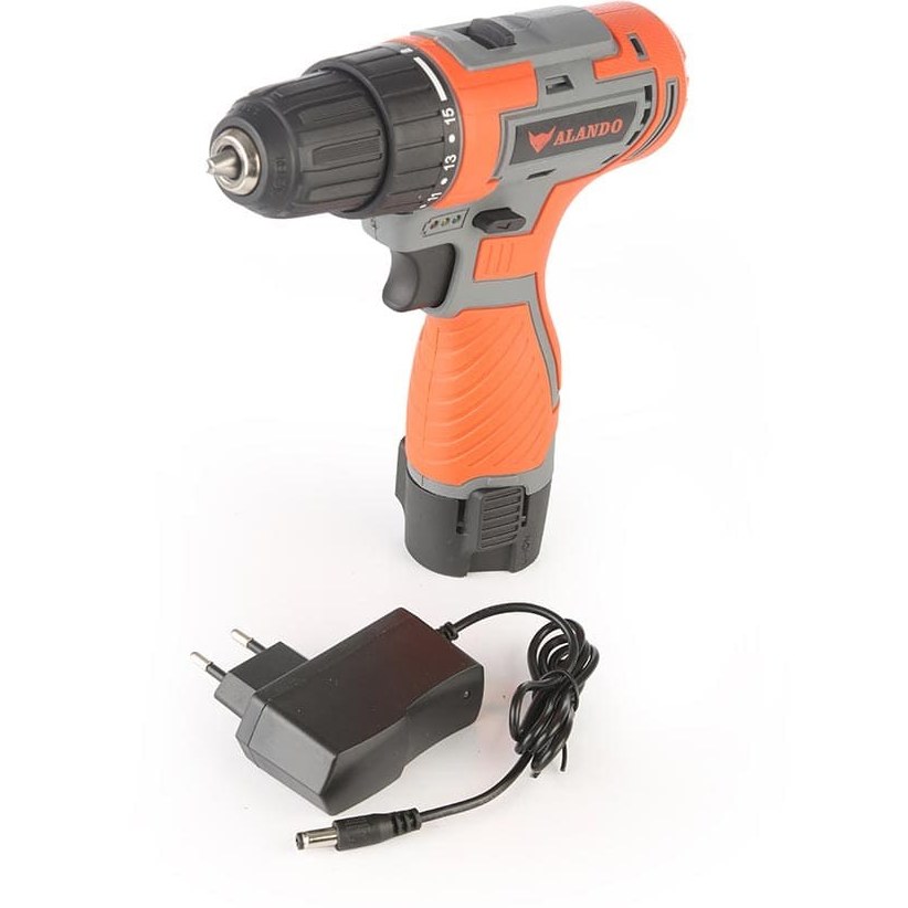 دریل شارژی آلاندو مدل AL-1311 با باتری ۱۲ ولت