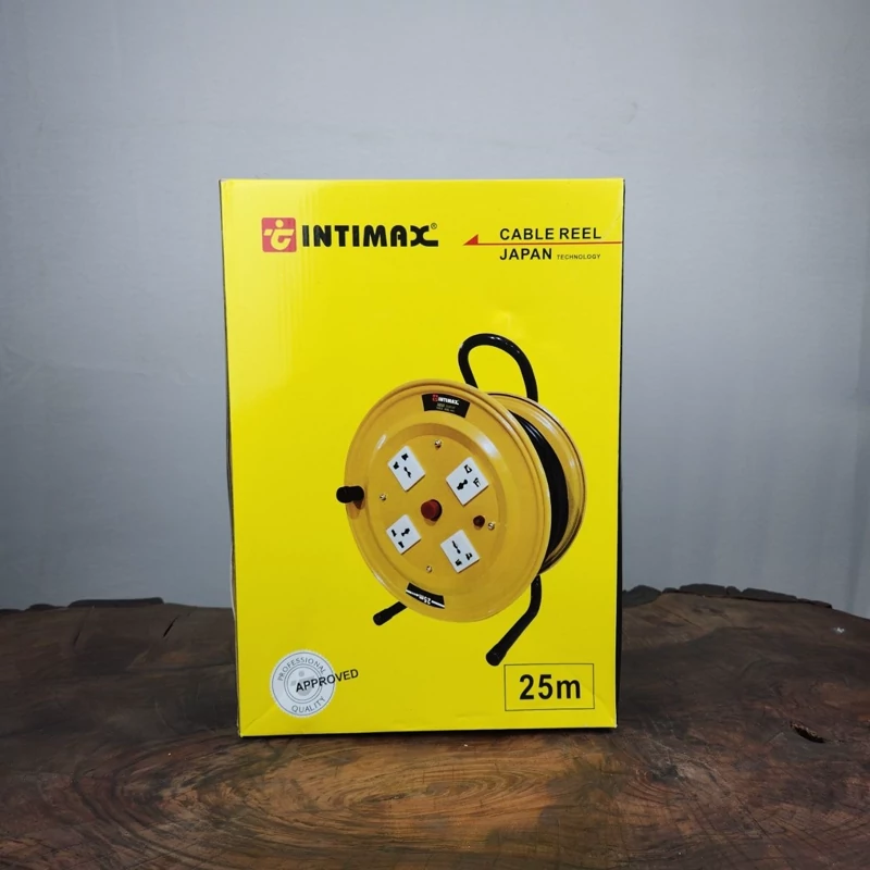  سیم سیار قرقره ای 25 متری اینتیمکس
