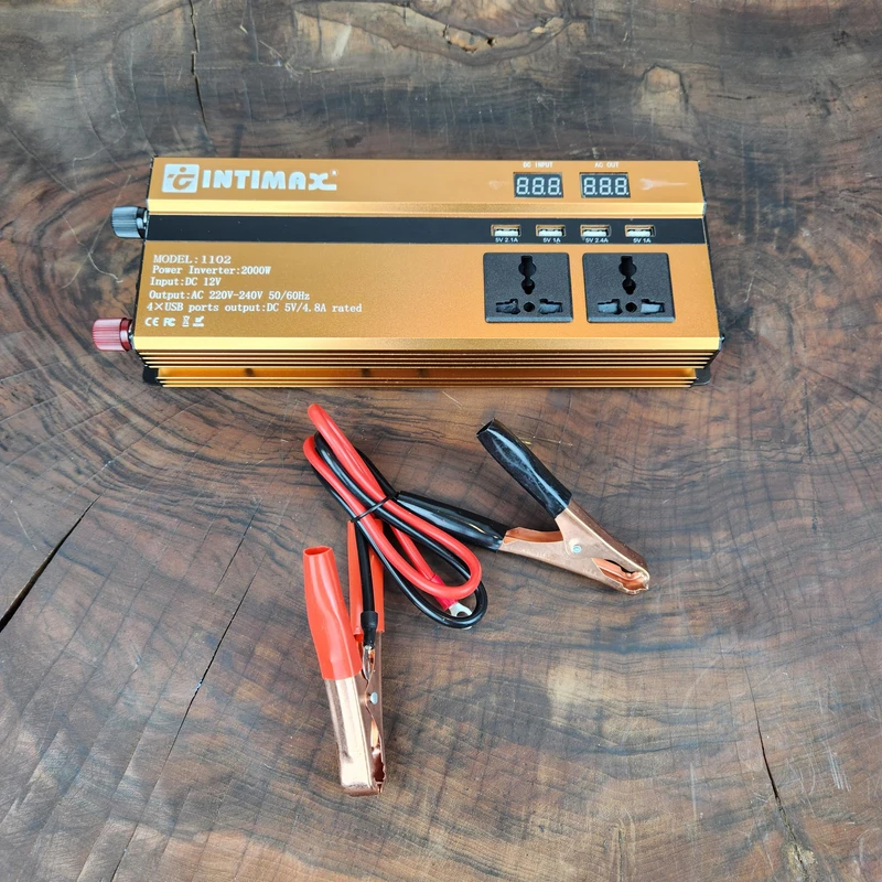 مبدل برق اینتیمکس مدل 1102 ظرفیت ۲۰۰۰ وات