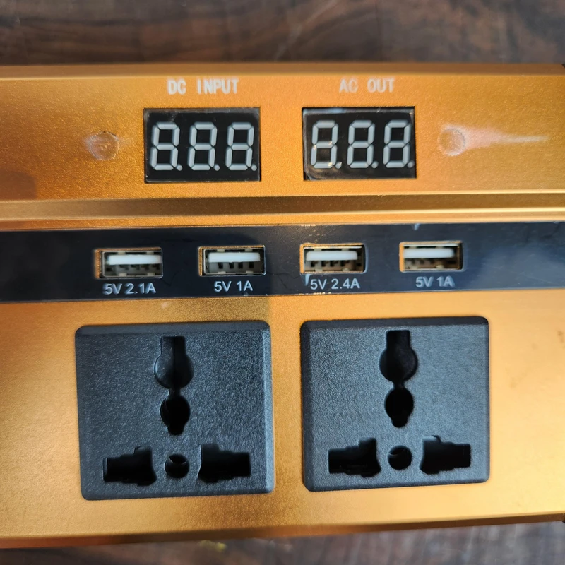 مبدل برق اینتیمکس مدل 1102 ظرفیت ۲۰۰۰ وات